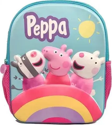Obrázok produktu pre Hasbro Peppa Pig 3D batoh pre deti – detský batoh 30 × 24 × 10 cm