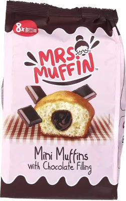 Produktbild von Mrs. Muffin Mini Muffins - Schokolade 200g