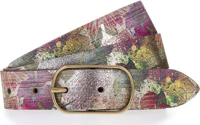Produktbild von Vanzetti Leder Gürtel Leather Belt W85 Multicolor - Gold mehrfarbig