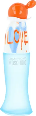 Produktbild von Moschino Cheap & Chic I Love Love, Frauen, Parfümiertes Deo, Spray-Deodorant, Spray, 50 ml, Grapefruit, Zitrone, Orange, Rote Johannisbeere