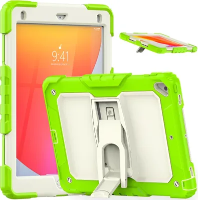 Produktbild von Tasche für iPad Air 2 9.7" mit Ständer und Schultergurt Grün