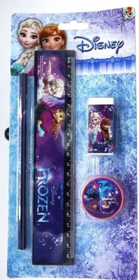 Obrázok produktu pre Van der Doelen Frozen 4-dielna písacia súprava na karte