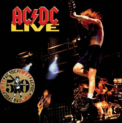 Image de AC/DC - Live (Gold Metallic Coloured) (Edition limitée) (2 LP)