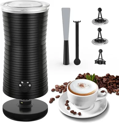 Obrázek produktu pro Morpilot, elektrický pěnovač mléka, automatický pěnovač mléka 4 v 1