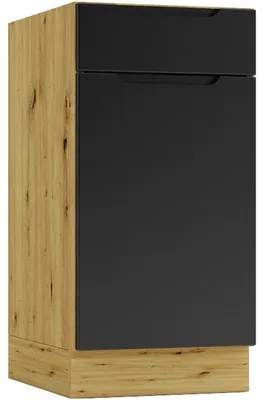 Obrázek produktu pro Dolní skříňka D40S ELLEN 09 dub artisan / černá