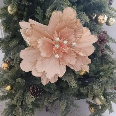 Produktbild von DECOLED Blume, Ø 47 cm, gold