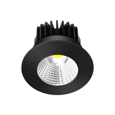 Produktbild von Arcchio LED-Downlight Lirin, schwarz, 4.000K