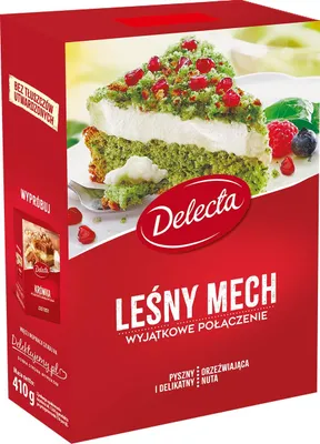 Obrázok produktu pre Delecta Lesný machový koláč 410 g