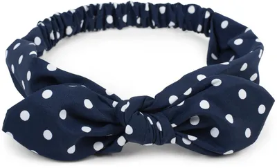Produktbild von styleBREAKER Damen Haarband mit Punkte Muster, Schleife und Gummizug, Stirnband, Headband, Pinup, Rockabilly, Haarschmuck 04026036