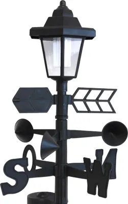 Produktbild von Kynast Wetterstation Solar 5in1 24x24x158 cm 613-401328