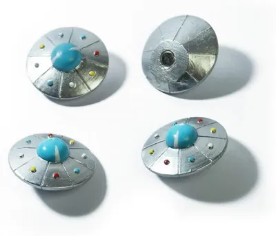 Productafbeelding van Trendform Magnet Ufo - set van 4