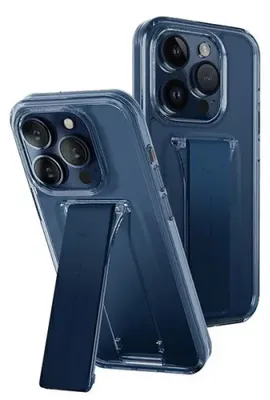 Obrázek produktu pro Unikátní pouzdro Heldro Mount with Stand iPhone 15 Pro Max 6.7" modrá/ultramarínová sytě modrá