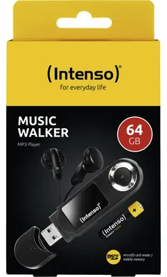 Immagine prodotto di Intenso MP3 Player Music Walker 64GB Black
