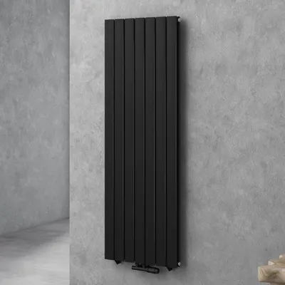 Immagine prodotto di doporro Radiatore Verticale da Bagno 160x54cm, Radiatore a Pannello a Doppio Strato Termoarredo da Parete e Pavimento in Acciaio, Antracite