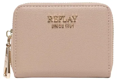 Image de REPLAY porte-monnaie Zip Around Wallet Tannin beige