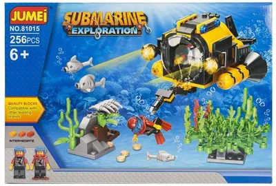 Obrázok produktu pre Jumei SUBWATER EXPEDITION tehly 256 kusov, 38 x 26 cm