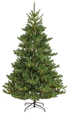 Produktbild von Alba Fir künstlicher Weihnachtsbaum 210xø127cm | grün | 2400 LED-Lichter