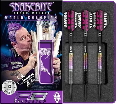 Zdjęcie produktu dla Rzutki RedDragon steel Peter Wright World Champion 2020, 25 g, 90% wolframu