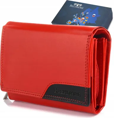Immagine prodotto di Portafoglio grande da donna in pelle con scatola RFID