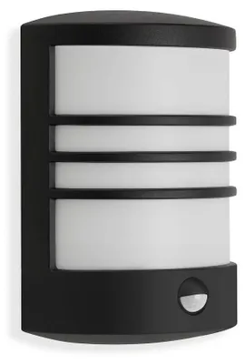 Produktbild von LED Außenleuchte Bewegungsmelder IP44 12 W schwarz Metall-Kunststoff Telefunken