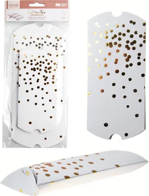 Immagine prodotto di Scatole regalo Golden Dots set di 3 pezzi MIX Happy Color 6739