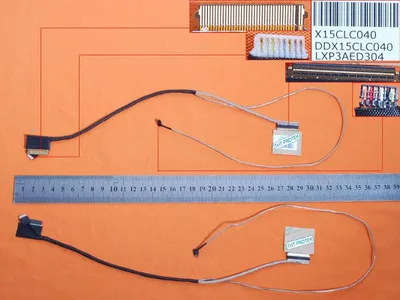 Produktbild von Displaykabel Bildschirm Screen cable 40-PIN mit Touch kompatibel für HP Pavilion 15-ab251NG
