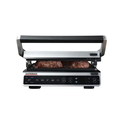 Image de GASTROBACK 42542 BBQ Advanced Smart, Couleur:Acier inoxydable-noir