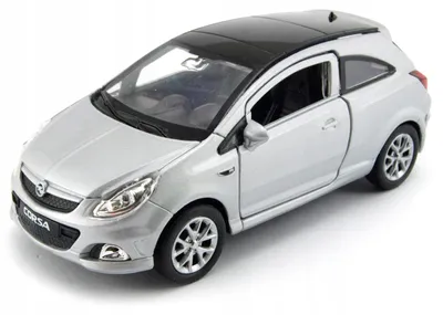 Produktbild von Welly Opel Corsa OPC Modellauto Diecast Silber 1:32