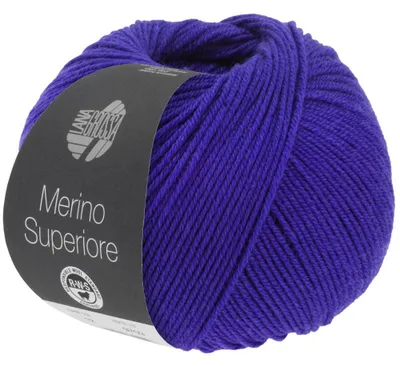 Produktbild von Lana Grossa - Merino Superiore 0032 tintenblau