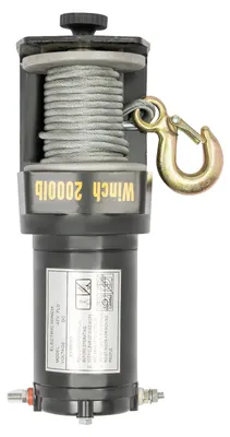 Obrázek produktu pro Elektrický naviják, nosnost 200 kg, vodotěsný IP67, černý