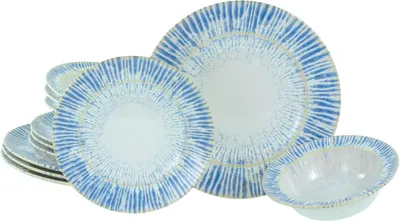Obrázok produktu pre CreaTable, 23717, Rondo Summertime, súprava 12 ks, kameninový riad