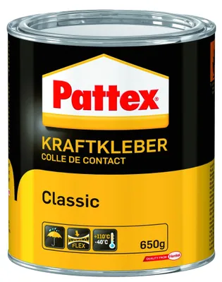 Produktbild von Pattex Kraftkleber Classic, hochwärmefest, Dose mit 650g