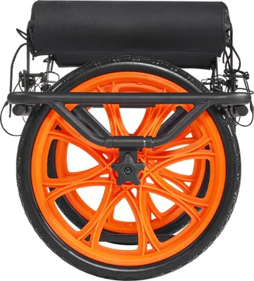 Produktbild von Kajakwagen, 149,7 kg Tragkraft, Kanuwagen mit 38,1 cm Vollgummireifen und Ständer, lässt sich in Sekundenschnelle auf- und abbauen, Paddelboard-Trolley für Kajaks, Kanus, Paddelboards