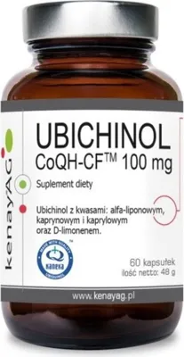 Produktbild von Kenay Ubichinol Coqh-cf 100 mg (60 Kapseln) BI3038