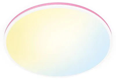 Produktbild von WiZ Deckenleuchte Rune 21W, Wi-Fi/Bluetooth, Weiß, Wi-Fi 4 (802.11n), 802.11b, 802.11g, LED, Metall, Kunststoff, Nicht austauschbare(s) Leuchtmittel