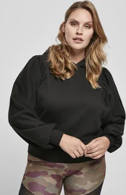 Obrázok produktu pre Urban Classics Dámska mikina s kapucňou Dámska organická mikina Batwing Hoody Black-S
