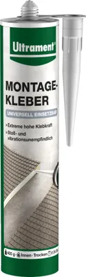 Produktbild von Montagekleber Dispersionskleber Weiß 400 g, lösemittelfrei, extrem hohe Anfangsklebkraft