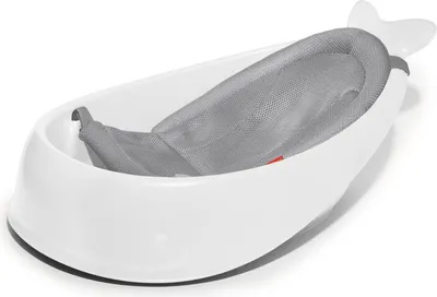Obrázek produktu pro SKIP HOP Vanička s ergonomickou podložkou Moby 3 fázová bílá