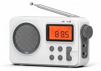 Immagine prodotto di InAndOutdoorMatch - Radio portatile - FM/AM - Display grande, Immagine generata dall'IA