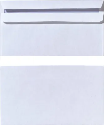 Produktbild von Herlitz Briefumschlag DL selbstklebend o.Fenster   25er Pack
