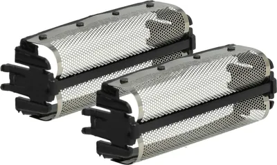 Produktbild von vhbw 2x Doppelscherfolie kompatibel mit Remington Elite XLR9800, XLR9500, XLR9600, XLR9200, XLR9400, XLR9000 Elektrorasierer + Rahmen, schwarz
