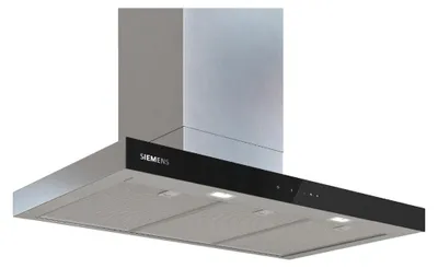Image de Hotte décorative murale 90cm 399 m3/h inox - Siemens - LC97BDN30 -