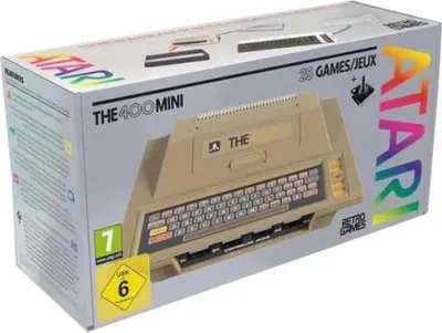 Atari 400 Mini 0,128 GB Beige, Schwarz, Orange