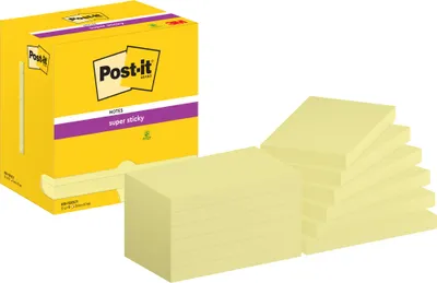 Obrázek produktu pro 3M Haftnotiz 655-12SSCY 76x127mm 90Bl ge 12 St./Pack.