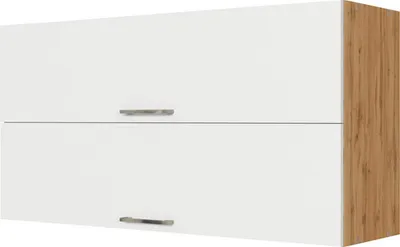 Produktbild von Held Möbel Klapphängeschrank Sorrento BxTxH 110 x 34 x 57 cm weiß matt zerlegt Anschlag reversibel 353.6270