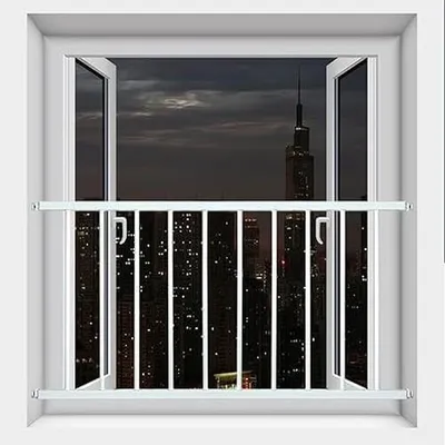 Produktbild von Metallische Sicherheitsstangen für Fenster.Metallisches Sicherheitsgitter