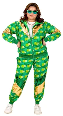 Produktbild von St. Patrick´s Day Trainingsanzug uni