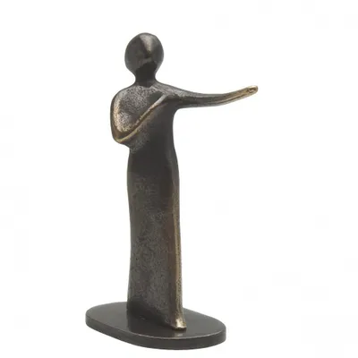 Produktbild von Bronzefigur Mein Herz ruft nach Dir 7 cm