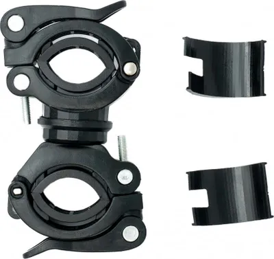 Produktbild von Fahrrad Halterung Befestigung in Schwarz für Lampe Fahrradpumpe