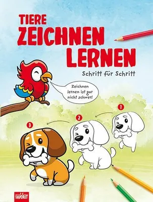 Immagine prodotto di Tiere zeichnen lernen